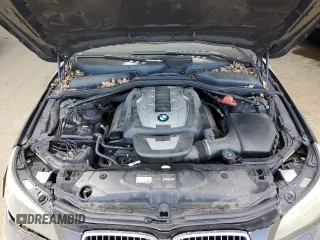 2008 BMW 5 Series 550i with VIN WBANW53598CT48525, listed as a Copart auction lot 48611945 with 103,546 mi miles and Salvage Title. Bid and sale history available at carsss.com. Image 11.