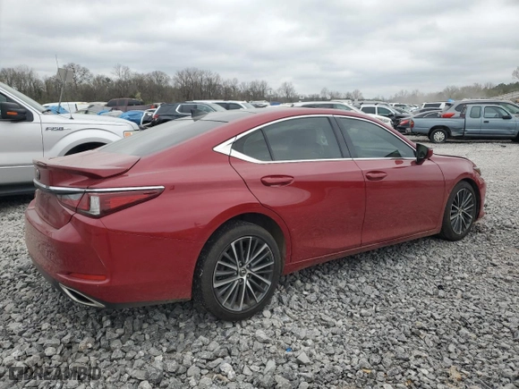 2022 Lexus ES with VIN 58ADZ1B15NU115491, listed as a Copart auction lot 48785495 with 49,130 mi miles and Salvage Title. Bid and sale history available at carsss.com. Image 3.