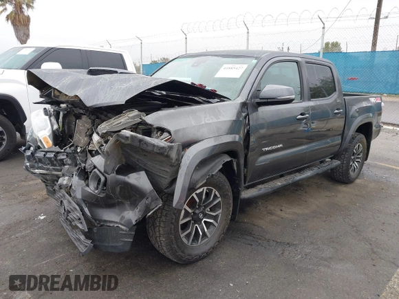2020 Toyota Tacoma SR5 z VIN 3TMCZ5AN6LM323920, wystawiony jako IAAI lot #41885427 z przebiegiem 153 952 mil mil oraz . Historia ofert i sprzedaży dostępna na DreamBid. Obrazek 17.