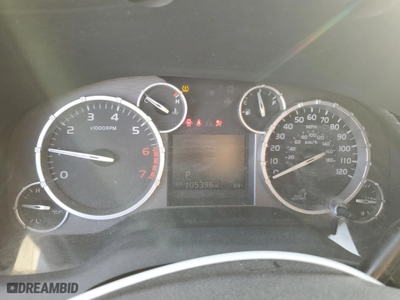 2017 Toyota Tundra 2WD SR5 with VIN 5TFEM5F12HX119128, listed as a Copart auction lot 80928754 with 105,396 mi miles and Salvage Title. Bid and sale history available at carsss.com. Image 9.