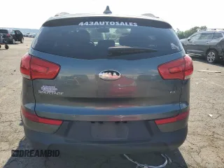 2014 Kia Sportage EX with VIN KNDPCCAC0E7574922, listed as a Copart auction lot 63299315 with 150,905 mi miles and Salvage title. Bid and sale history available at DreamBid. Image 6.