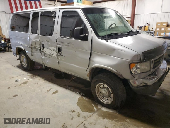2005 Ford Econoline Passenger XL with VIN 1FBNE31L85HA52006, listed as a Copart auction lot 70610014 with 182,806 mi miles and Clean Title. Bid and sale history available at carsss.com. Image 4.