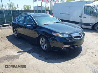 2012 Acura TL Tech Auto with VIN 19UUA9F53CA004033, listed as a IAAI auction lot 41963088 with 69,863 mi miles. Bid and sale history available at carsss.com. Image 1.