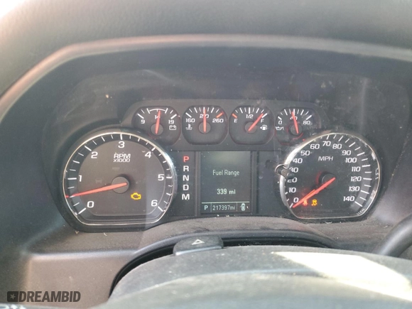 2015 Chevrolet Silverado 1500 Work Truck with VIN 1GCVKPEC5FZ323900, listed as a Copart auction lot 48932845 with 217,397 mi miles and Salvage Title. Bid and sale history available at carsss.com. Image 9.