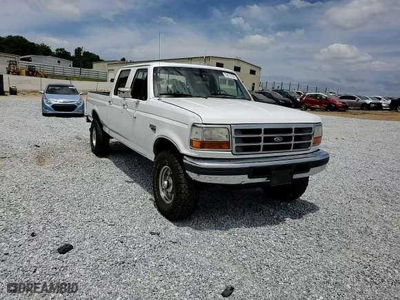 1997 Ford F-250 HD Crew Cab with VIN 1FTHW26F3VEC76935, listed as a Copart auction lot 59818704 with NaN miles and Salvage Title. Bid and sale history available at carsss.com. Image 10.