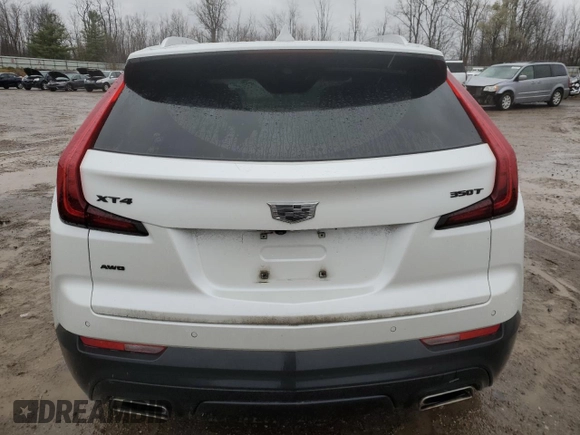 2022 Cadillac XT4 AWD Luxury with VIN 1GYFZBR43NF169994, listed as a Copart auction lot 80216334 with 49,224 mi miles and Non Repairable. Bid and sale history available at carsss.com. Image 6.