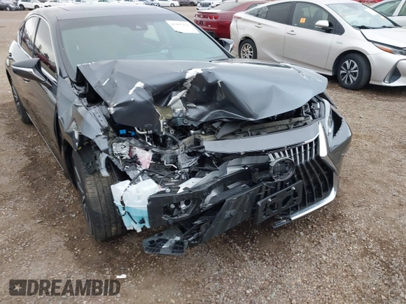 2025 Lexus ES 300h with VIN 58ADA1C10SU057257, listed as a IAAI auction lot 42192136 with 8,030 mi miles and . Bid and sale history available at DreamBid. Image 6.
