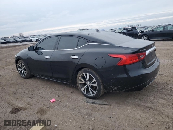 2018 Nissan Maxima Platinum with VIN 1N4AA6APXJC362973, listed as a Copart auction lot 43846205 with 105,823 mi miles and Salvage Title. Bid and sale history available at DreamBid. Image 2.