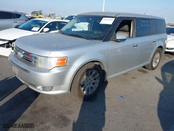 2012 Ford Flex SEL with VIN 2FMGK5CC0CBD01071, listed as a IAAI auction lot 41457425 with 185,413 mi miles. Bid and sale history available at carsss.com. Image 2.