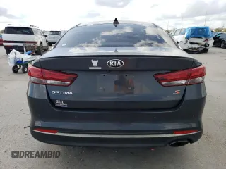 2018 Kia Optima S with VIN 5XXGT4L3XJG239610, listed as a Copart auction lot 44654245 with 117,806 mi miles and Salvage Title. Bid and sale history available at carsss.com. Image 6.