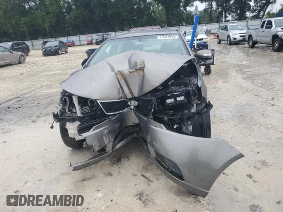 2010 Kia Forte EX with VIN KNAFU4A21A5199583, listed as a Copart auction lot 71681954 with 185,329 mi miles and Salvage Title. Bid and sale history available at carsss.com. Image 5.