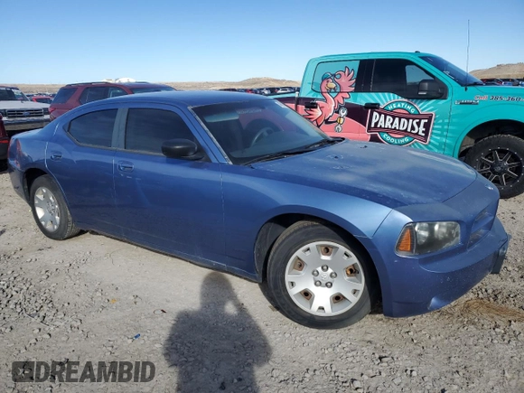 2007 Dodge Charger with VIN 2B3KA43R87H676386, listed as a Copart auction lot 46897315 with 128,922 mi miles and Clean Title. Bid and sale history available at DreamBid. Image 4.