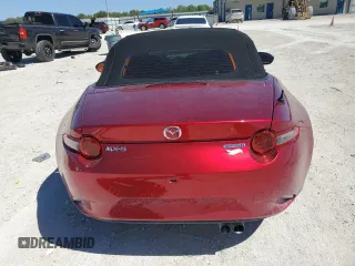 2021 Mazda MX-5 Miata Sport with VIN JM1NDAB7XM0452716, listed as a Copart auction lot 48001955 with 19,168 mi miles and Salvage title. Bid and sale history available at DreamBid. Image 6.