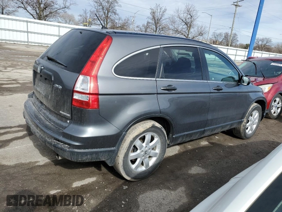 2011 Honda CR-V SE with VIN 5J6RE4H47BL079296, listed as a Copart auction lot 47357665 with 176,331 mi miles and Salvage Title. Bid and sale history available at carsss.com. Image 3.