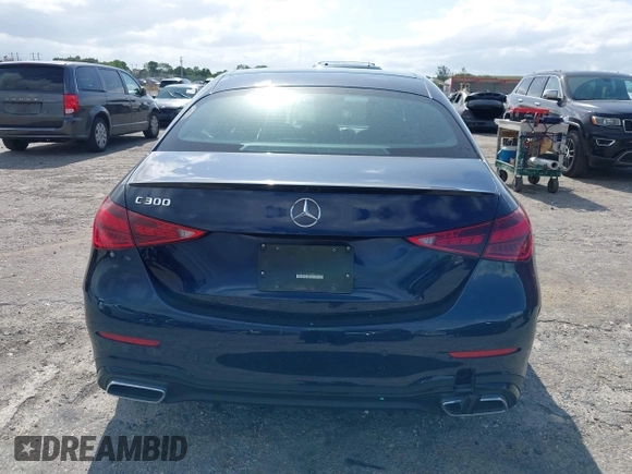 2023 Mercedes-Benz C 300 with VIN W1KAF4GB1PR103652, listed as a IAAI auction lot 42016608 with 11,935 mi miles and . Bid and sale history available at DreamBid. Image 16.