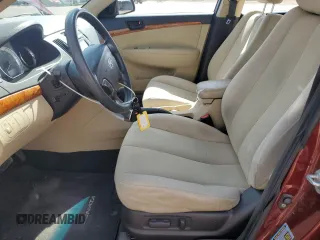 2009 Hyundai Sonata GLS z VIN 5NPET46C09H502335, wystawiony jako Copart lot #58432685 z przebiegiem 146 642 mil mil oraz Szkoda całkowita • Salvage title. Historia ofert i sprzedaży dostępna na DreamBid. Obrazek 7.