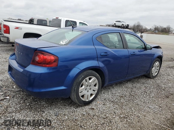 2013 Dodge Avenger SE with VIN 1C3CDZAB6DN710331, listed as a Copart auction lot 48888945 with 138,702 mi miles and Salvage Title. Bid and sale history available at DreamBid. Image 3.