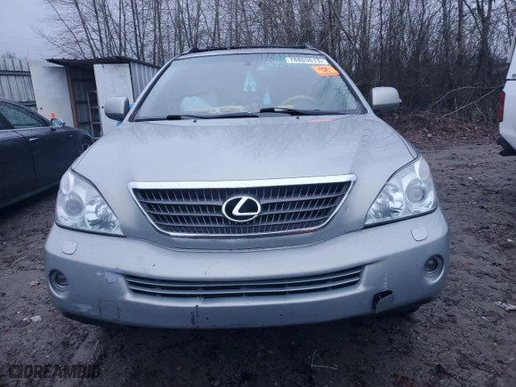 2007 Lexus RX 400h with VIN JTJGW31U272002523, listed as a Copart auction lot 78869613 with 0 mi miles and Salvage Title. Bid and sale history available at carsss.com. Image 5.