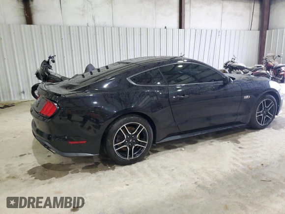 2018 Ford Mustang GT with VIN 1FA6P8CF5J5128331, listed as a Copart auction lot 51612455 with 60,839 mi miles and Salvage Title. Bid and sale history available at DreamBid. Image 3.