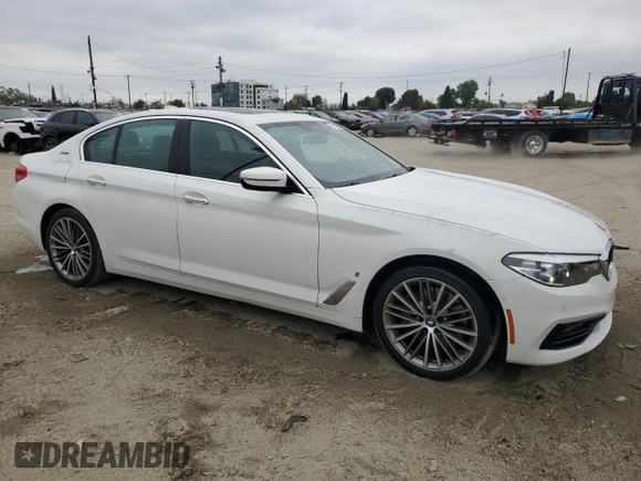2018 BMW 5 Series 530e with VIN WBAJA9C51JG623288, listed as a Copart auction lot 52422925 with 137,612 mi miles and Clean title. Bid and sale history available at DreamBid. Image 4.