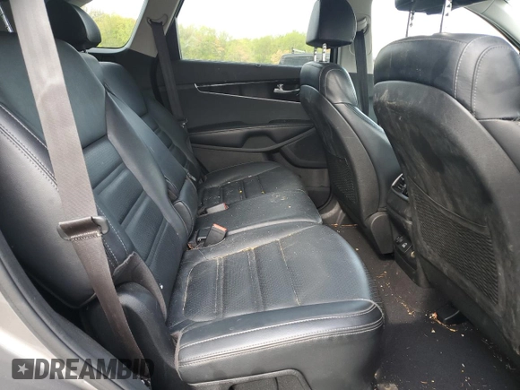 2018 Kia Sorento EX z VIN 5XYPH4A14JG357974, wystawiony jako Copart lot #54456085 z przebiegiem 98 957 mil mil oraz Szkoda całkowita • Salvage title. Historia ofert i sprzedaży dostępna na DreamBid. Obrazek 11.