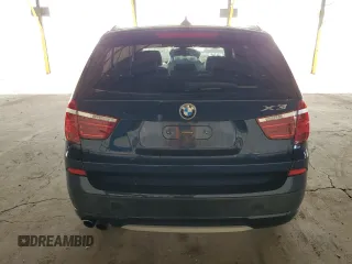 2014 BMW X3 xDrive35i with VIN 5UXWX7C5XE0E81308, listed as a Copart auction lot 52182575 with 110,137 mi miles and Salvage Title. Bid and sale history available at DreamBid. Image 6.