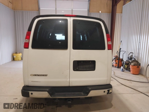2019 Chevrolet Express Passenger LS with VIN 1GAWGEFG4K1200151, listed as a IAAI auction lot 41540721 with 111,873 mi miles and . Bid and sale history available at DreamBid. Image 16.