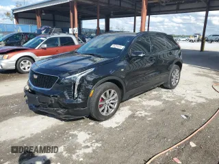 2021 Cadillac XT4 FWD Sport with VIN 1GYFZER44MF080872, listed as a Copart auction lot 86344534 with 23,865 mi miles and Salvage Title. Bid and sale history available at carsss.com. Image 1.