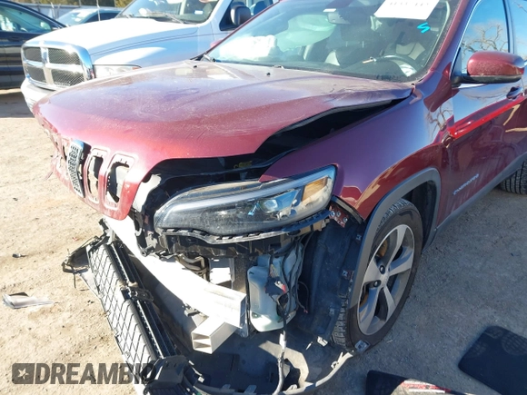 2019 Jeep Cherokee Limited with VIN 1C4PJLDB5KD185344, listed as a IAAI auction lot 41337442 with 88,878 mi miles and . Bid and sale history available at DreamBid. Image 6.