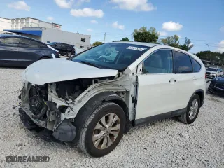 2014 Honda CR-V EX with VIN 5J6RM3H59EL045631, listed as a Copart auction lot 42931335 with 121,636 mi miles and Salvage Title. Bid and sale history available at carsss.com. Image 1.