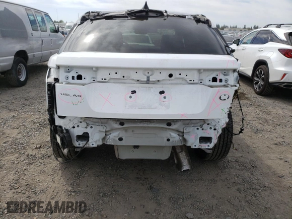 2023 Land Rover Range Rover Velar R-Dynamic S with VIN SALYT2EX3PA363398, listed as a Copart auction lot 52432475 with 27,544 mi miles and Salvage Title. Bid and sale history available at DreamBid. Image 6.
