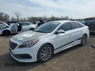2015 Hyundai Sonata 2.4L Sport with VIN 5NPE34AF8FH049966, listed as a Copart auction lot 53540155 with 100,436 mi miles and Clean Title. Bid and sale history available at carsss.com. Image 1.
