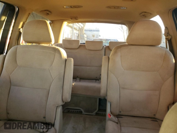 2005 Honda Odyssey EX z VIN 5FNRL38475B006619, wystawiony jako Copart lot #85041494 z przebiegiem Nie podano mil oraz Szkoda całkowita • Salvage title. Historia ofert i sprzedaży dostępna na DreamBid. Obrazek 10.