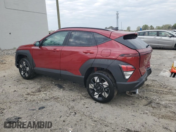 2025 Hyundai Kona SEL with VIN KM8HBCAB9SU286100, listed as a Copart auction lot 52828215 with 298 mi miles and Salvage Title. Bid and sale history available at carsss.com. Image 2.