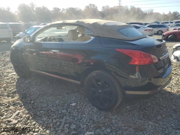 2013 Nissan Murano CrossCabriolet with VIN JN8AZ1FY3DW200116, listed as a Copart auction lot 78986004 with 134,029 mi miles and Salvage Title. Bid and sale history available at carsss.com. Image 2.