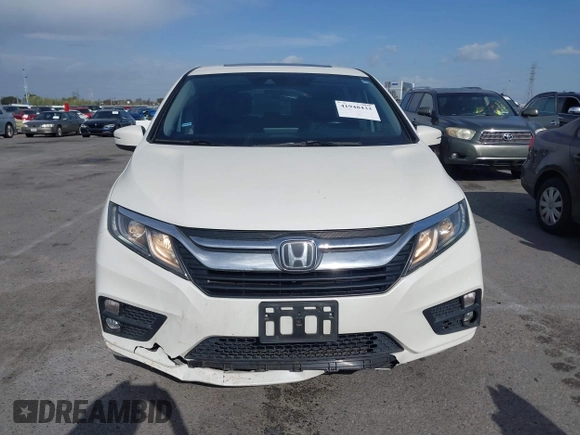 2019 Honda Odyssey EX-L with VIN 5FNRL6H74KB103686, listed as a IAAI auction lot 41948433 with 78,506 mi miles. Bid and sale history available at carsss.com. Image 12.