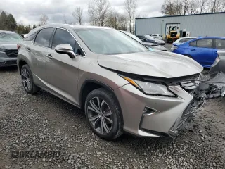 2018 Lexus RX with VIN 2T2BZMCA8JC135840, listed as a Copart auction lot 48567575 with 74,182 mi miles and Salvage Title. Bid and sale history available at carsss.com. Image 4.
