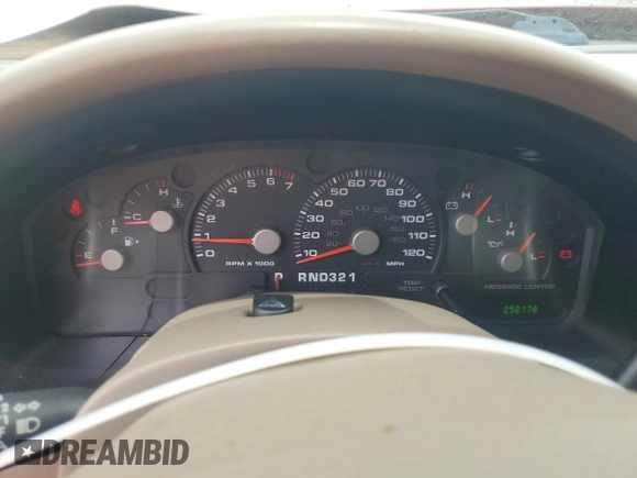2005 Ford Explorer Eddie Bauer z VIN 1FMZU64K45UA91604, wystawiony jako Copart lot #60666325 z przebiegiem 258 170 mil mil oraz Szkoda całkowita • Salvage title. Historia ofert i sprzedaży dostępna na DreamBid. Obrazek 9.