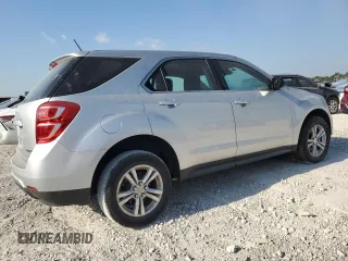 2016 Chevrolet Equinox LS with VIN 2GNALBEKXG1124218, listed as a Copart auction lot 52118785 with 44,870 mi miles and Salvage Title. Bid and sale history available at carsss.com. Image 3.