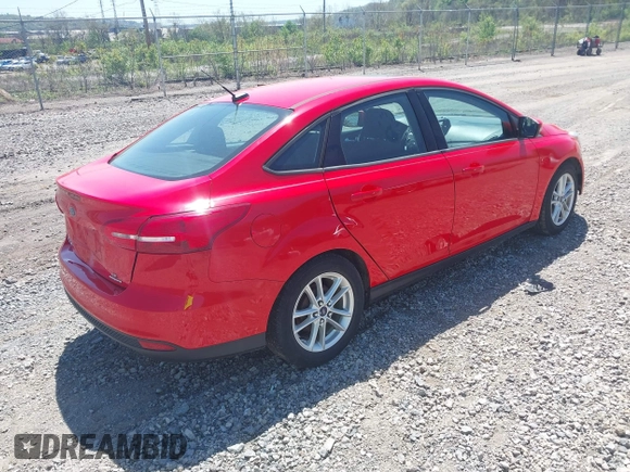 2015 Ford Focus SE with VIN 1FADP3F24FL316473, listed as a IAAI auction lot 42134473 with 168,800 mi miles. Bid and sale history available at carsss.com. Image 4.
