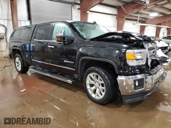 2015 GMC Sierra 1500 SLT with VIN 3GTU2VEJXFG517420, listed as a Copart auction lot 42144385 with 122,446 mi miles and Clean Title. Bid and sale history available at DreamBid. Image 4.