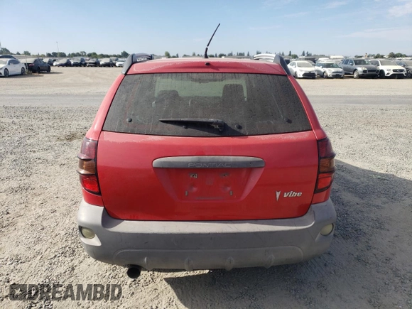 2006 Pontiac Vibe with VIN 5Y2SL65846Z408278, listed as a Copart auction lot 66615554 with 147,498 mi miles and Salvage Title. Bid and sale history available at carsss.com. Image 6.