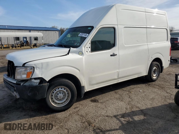 2021 Nissan NV Cargo SV z VIN 1N6BF0LY5MN811081, wystawiony jako Copart lot #57692305 z przebiegiem 249 132 mil mil oraz Szkody całkowita. Historia ofert i sprzedaży dostępna na DreamBid. Obrazek 1.