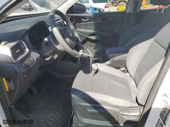 2017 Kia Sorento LX V6 with VIN 5XYPG4A52HG220130, listed as a Copart auction lot 50570725 with 70,398 mi miles and Salvage Title. Bid and sale history available at carsss.com. Image 7.