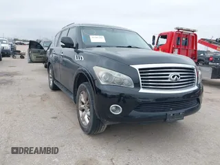 2011 Infiniti QX56 7-passenger with VIN JN8AZ2NF6B9500900, listed as a IAAI auction lot 41585262 with 201,958 mi miles and . Bid and sale history available at DreamBid. Image 1.
