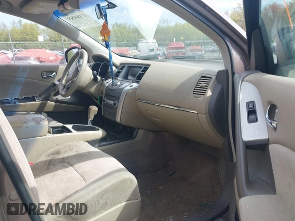 2011 Nissan Murano S with VIN JN8AZ1MWXBW161846, listed as a IAAI auction lot 42164049 with 81,624 mi miles and . Bid and sale history available at DreamBid. Image 5.