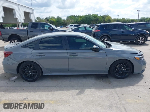 2025 Honda Civic Sport with VIN 2HGFE2F57SH571849, listed as a IAAI auction lot 41902538 with 869 mi miles and . Bid and sale history available at DreamBid. Image 13.
