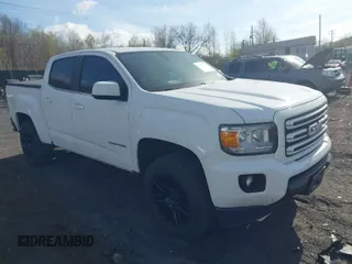 2017 GMC Canyon 2WD Elevation Standard with VIN 1GTG5BEN4H1292791, listed as a IAAI auction lot 42098629 with 122,800 mi miles. Bid and sale history available at carsss.com. Image 1.