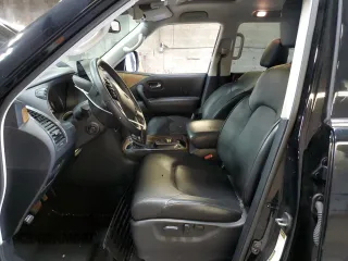 2021 Nissan Armada SL with VIN JN8AY2BBXM9795698, listed as a Copart auction lot 63000174 with 33,002 mi miles and Salvage Title. Bid and sale history available at carsss.com. Image 7.