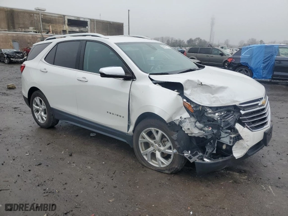 2018 Chevrolet Equinox Premier with VIN 2GNAXVEVXJ6326101, listed as a Copart auction lot 84187174 with 47,177 mi miles and Salvage Title. Bid and sale history available at carsss.com. Image 4.